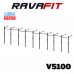 RACK V5100 - RAVAFIT LINHA 50X50